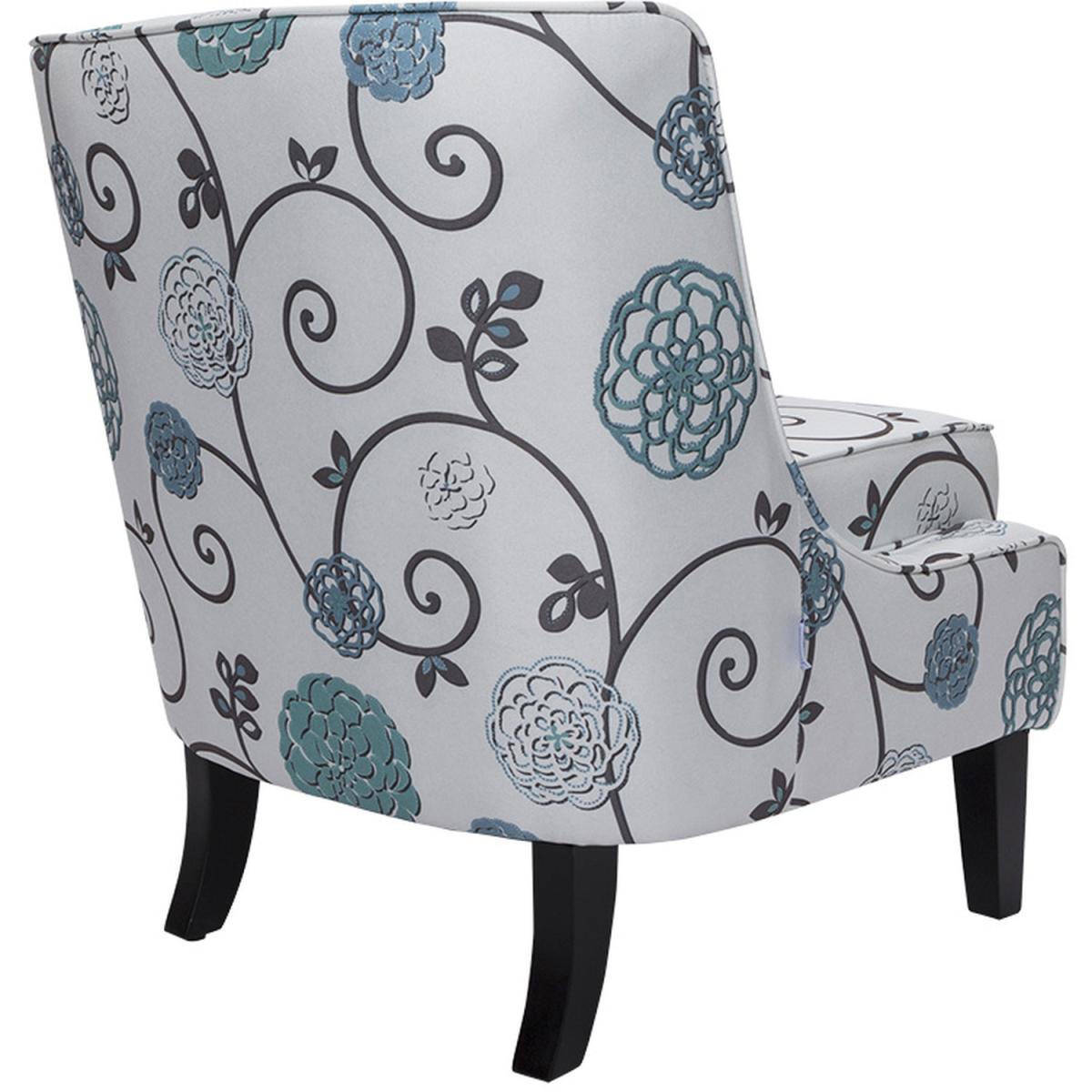 Armless Accent Chair - Floral – image 4