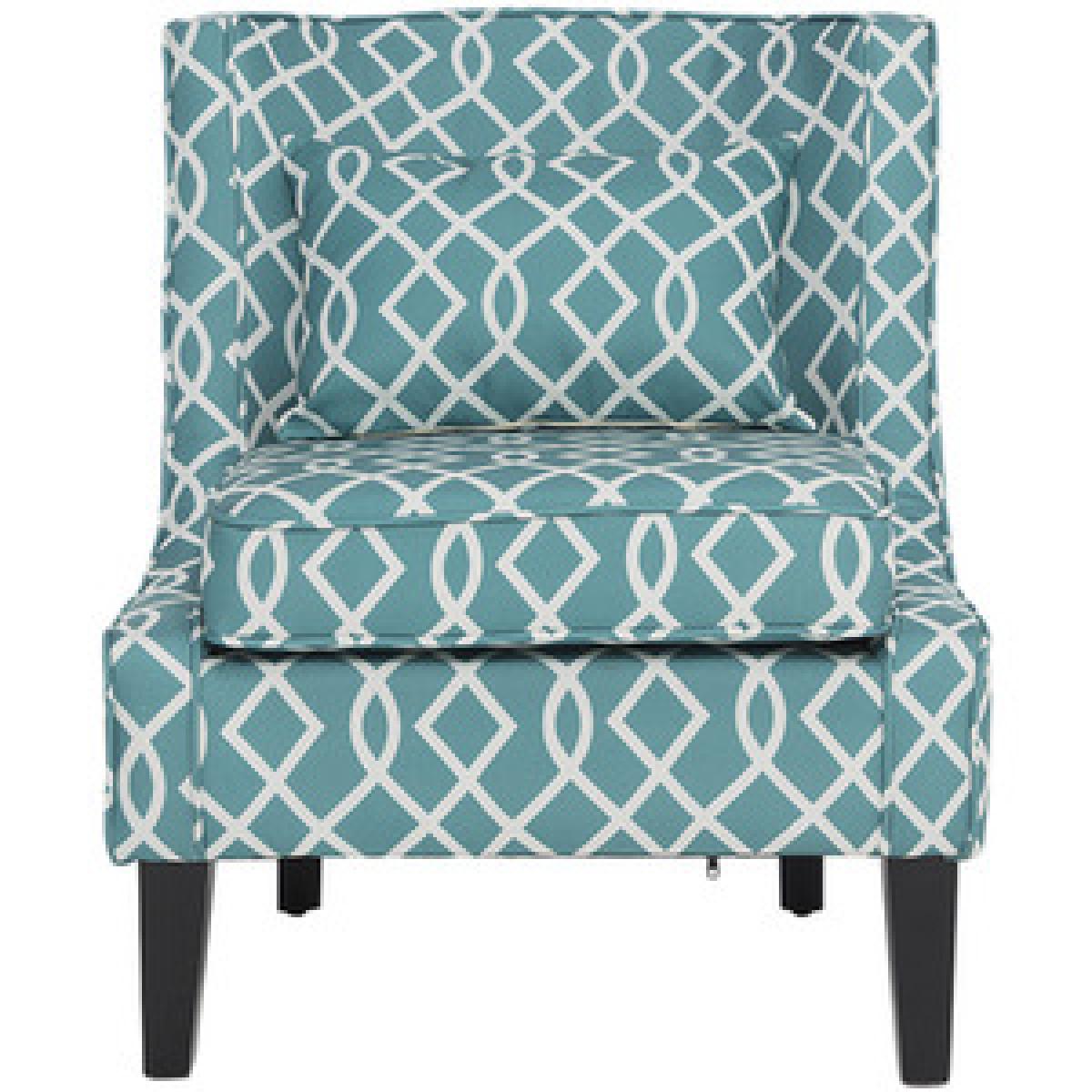 Armless Accent Chair - Floral – image 9