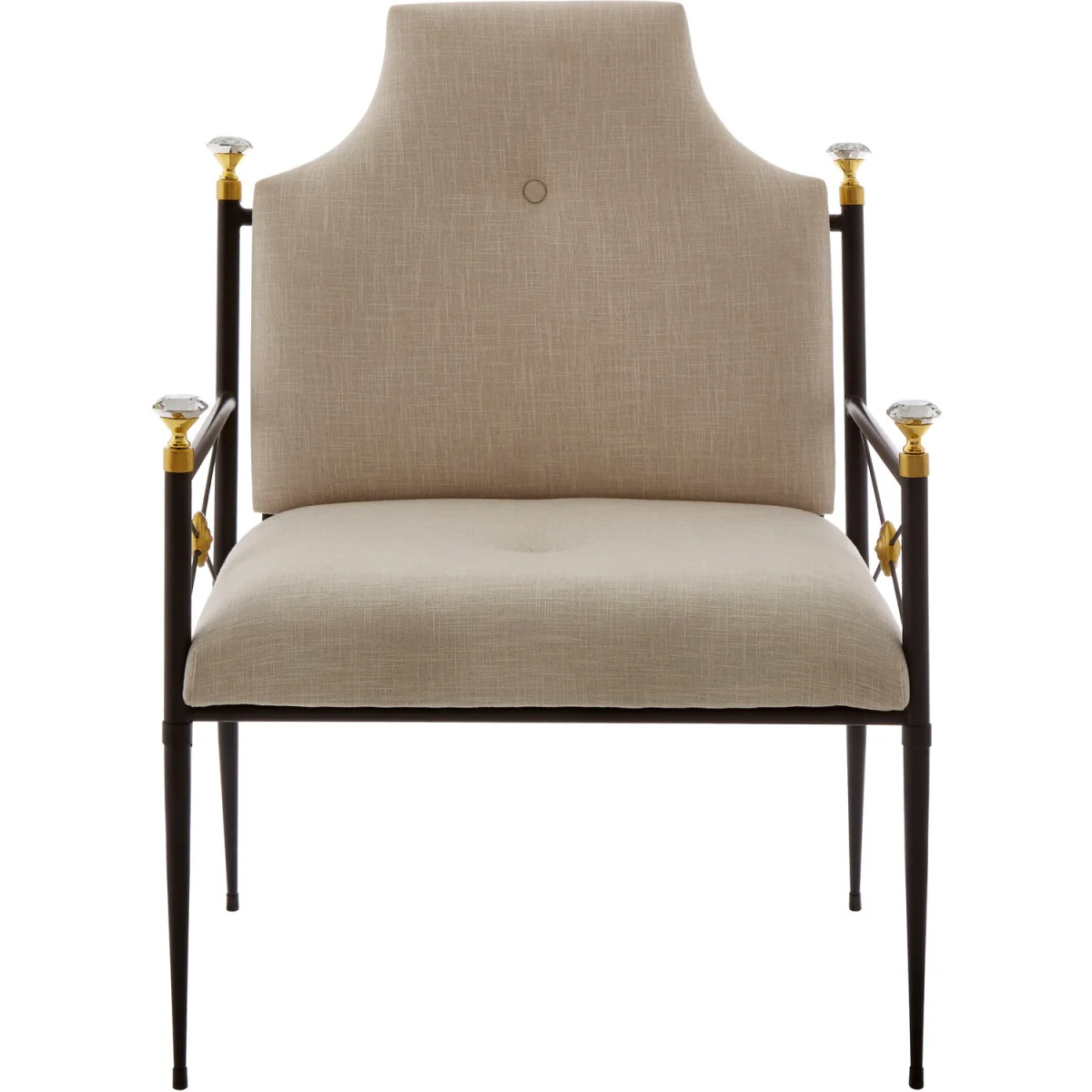 Monroe High Back Chair - Brown – image 2