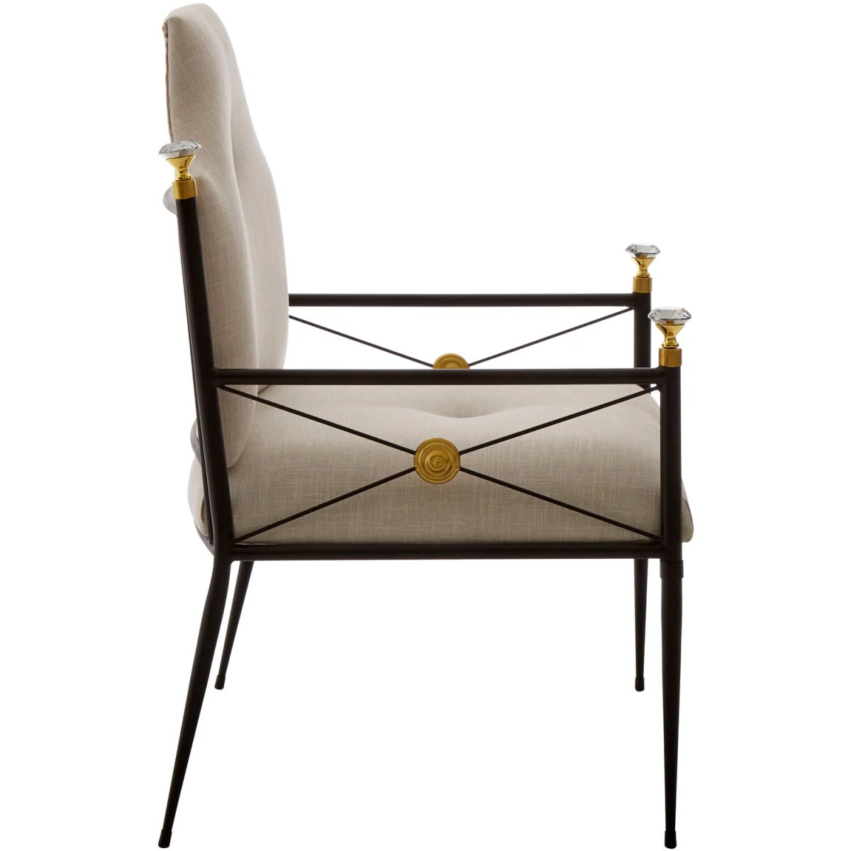 Monroe High Back Chair - Brown – image 3