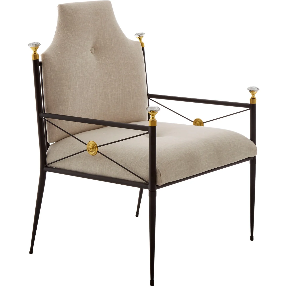 Monroe High Back Chair - Brown – image 4