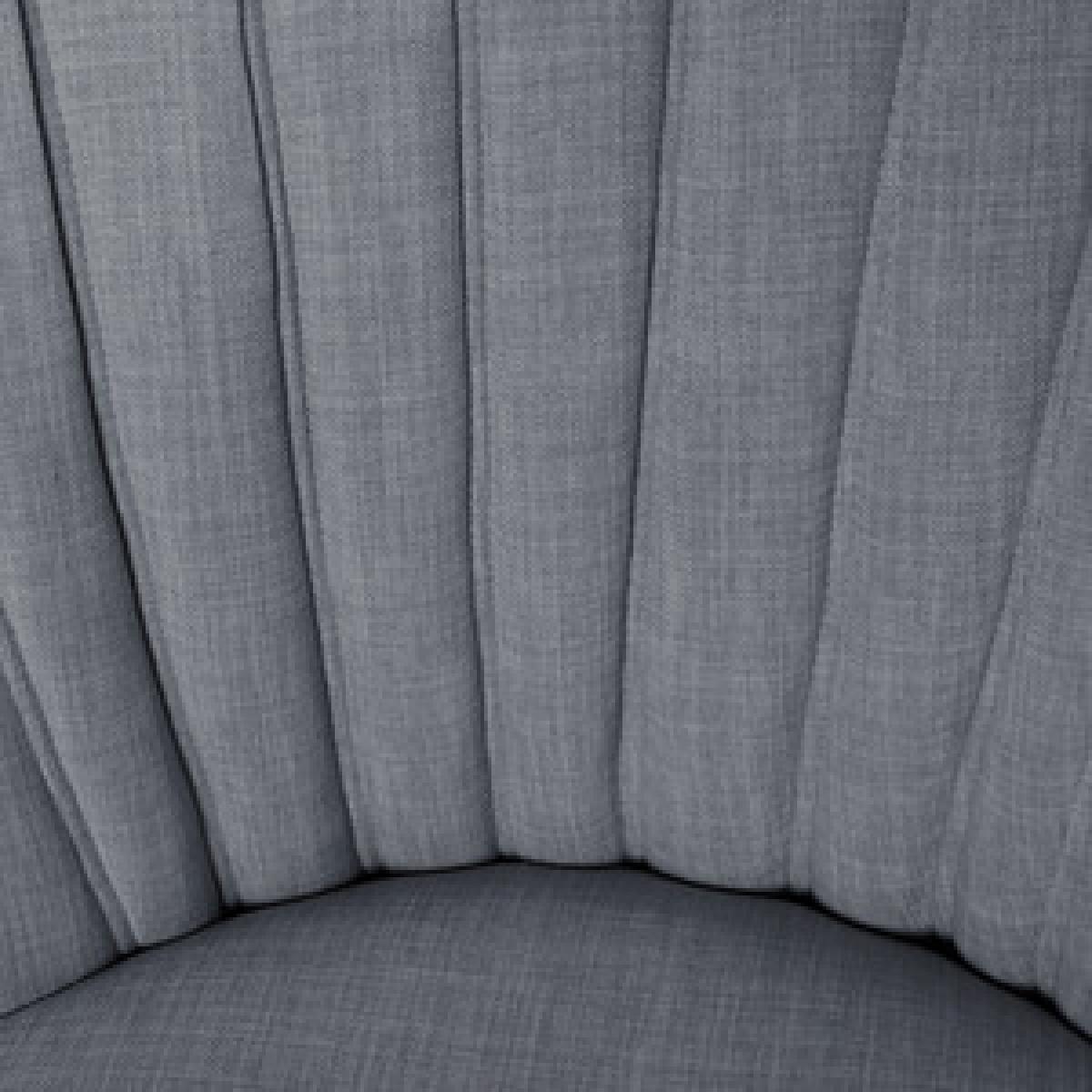 Cocktail Linen Accent Chair - Blue – image 10