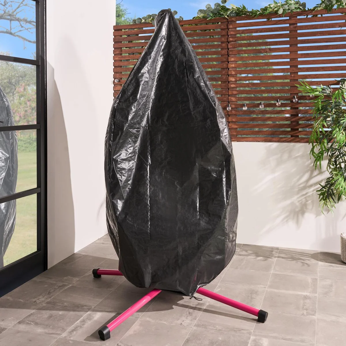 Double Egg Chair Cover - Black – image 5