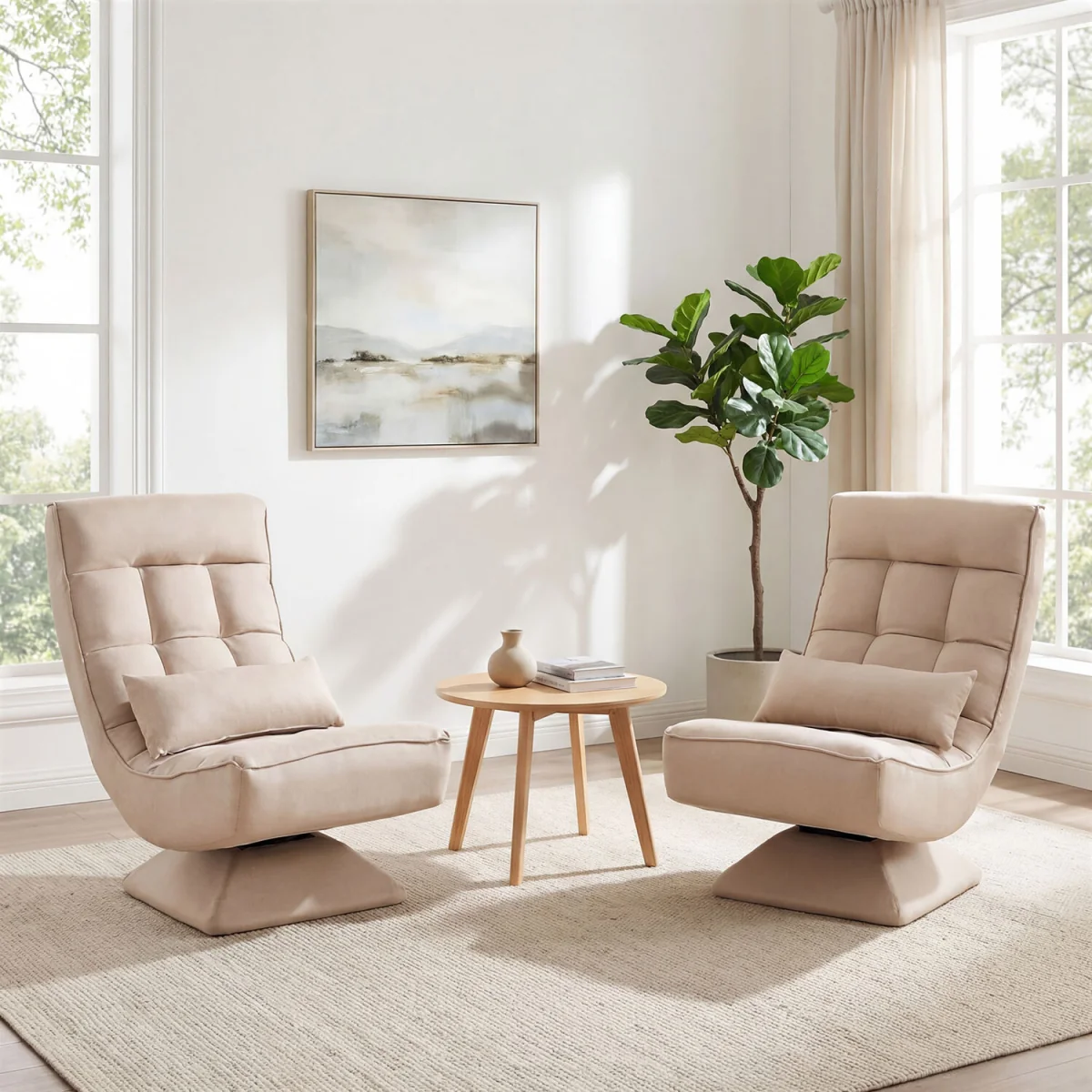 4-Position Adjustable Floor Chair – image 6
