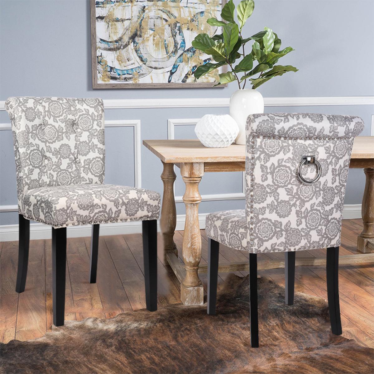 Floral Chair  - Beige – image 3