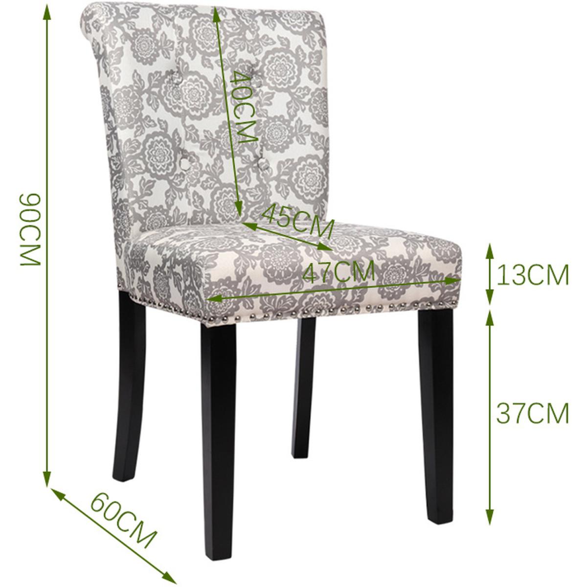 Floral Chair  - Beige – image 5
