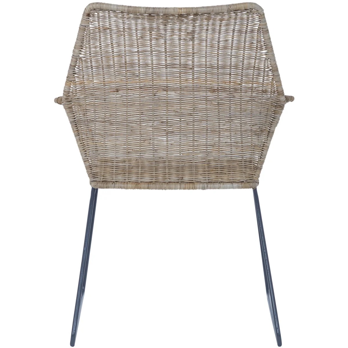 Manado Angled Design Natural Rattan Chair - Natural – image 3