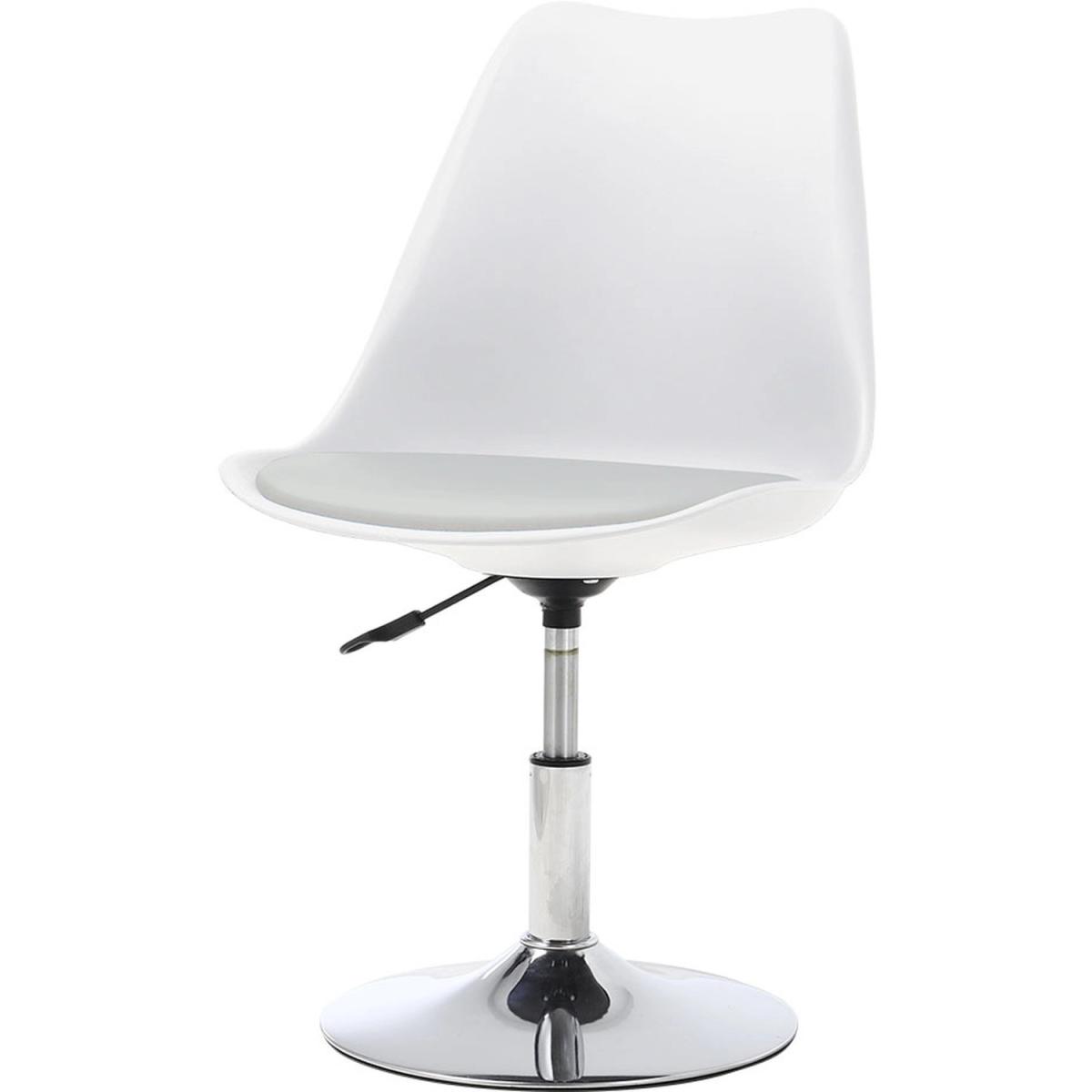 Modern Accent Chair  - White – image 3