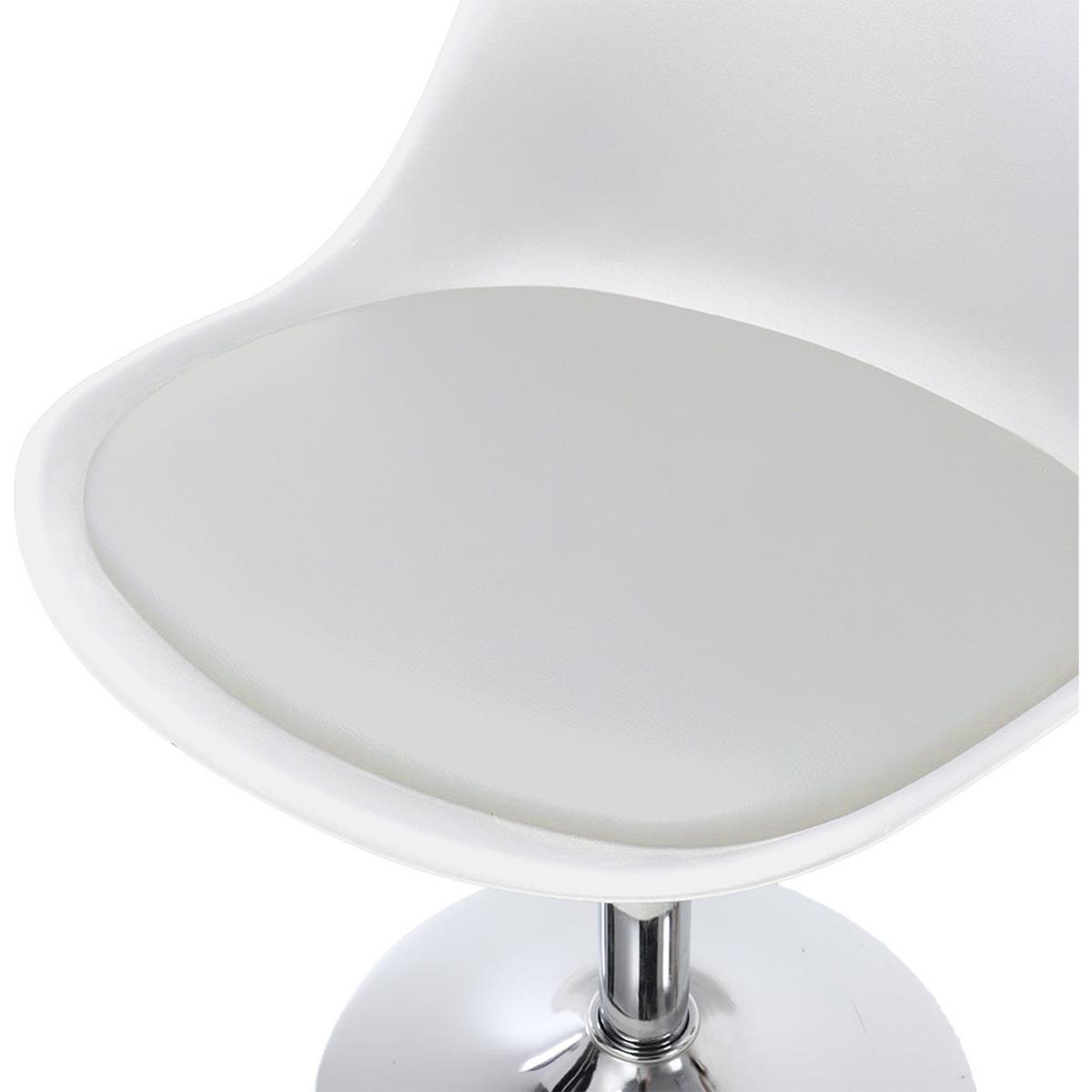 Modern Accent Chair  - White – image 5