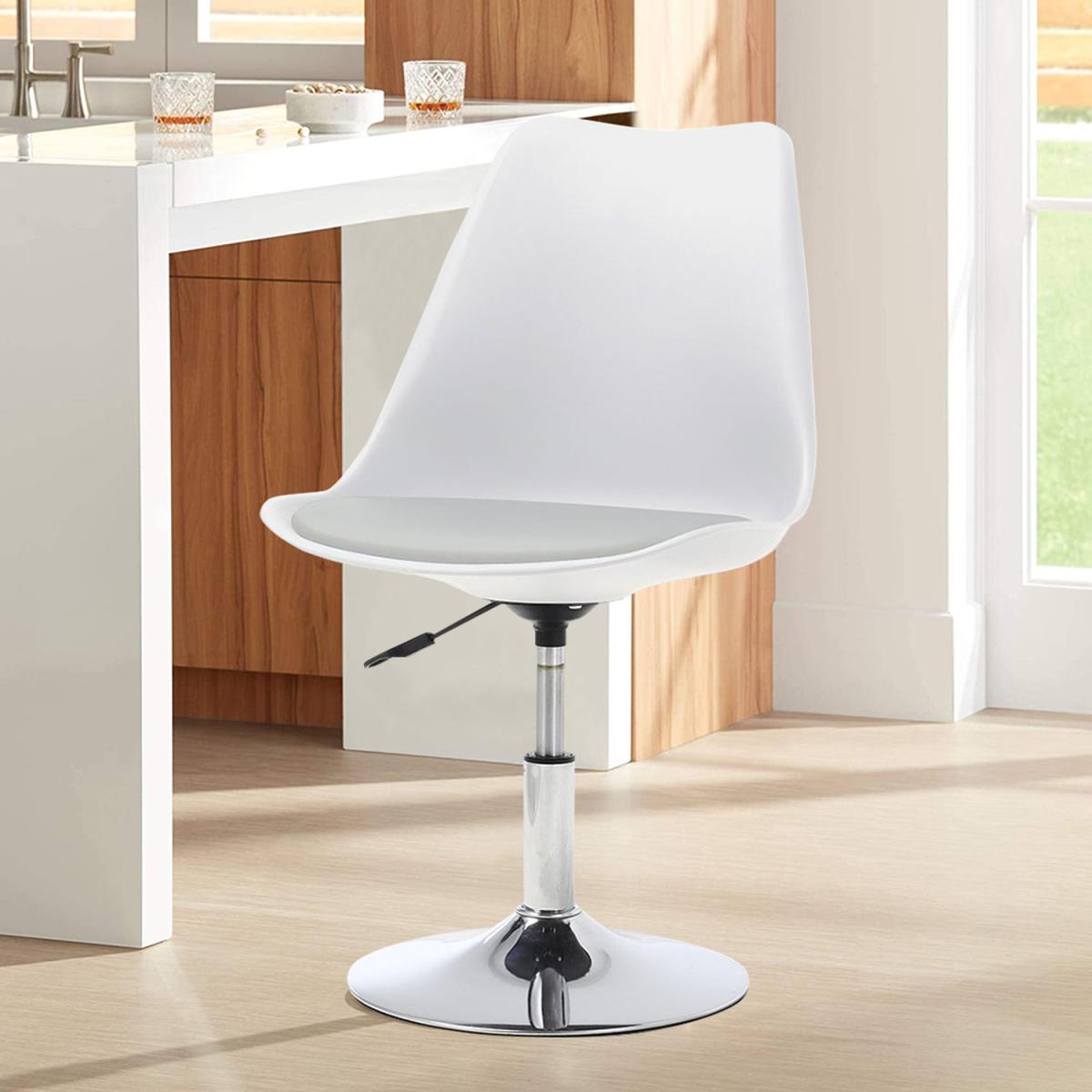 Modern Accent Chair  - White – image 8
