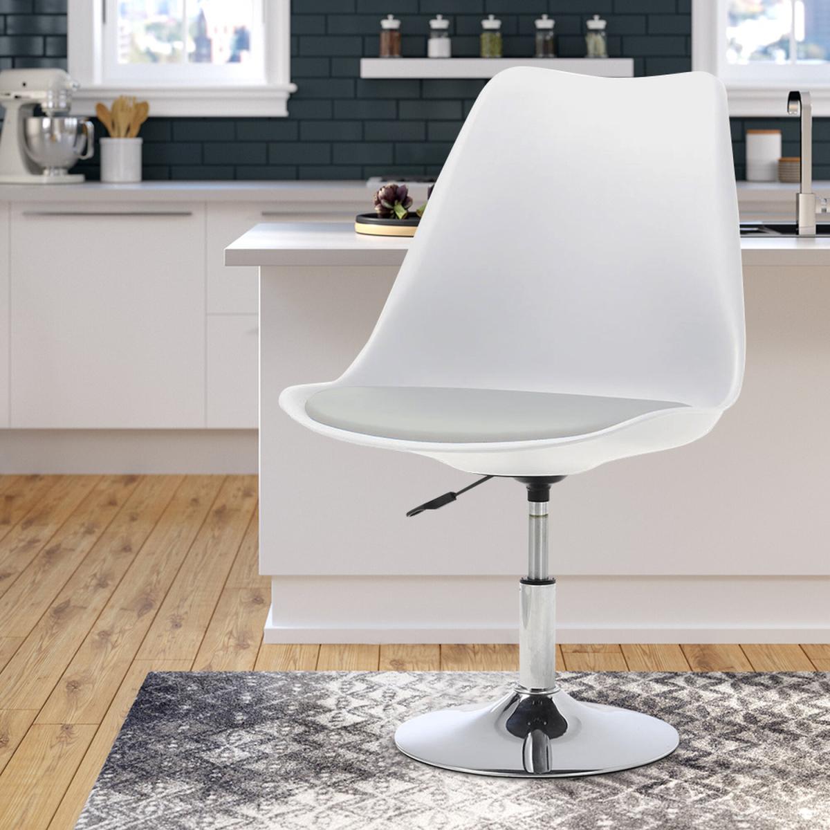 Modern Accent Chair  - White – image 10