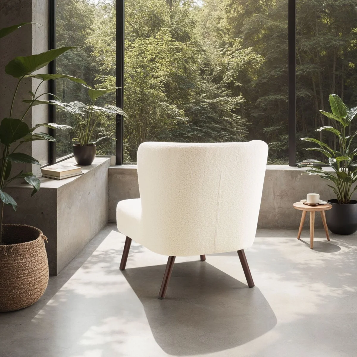 Robina Teddy Chair - Off-white – image 4