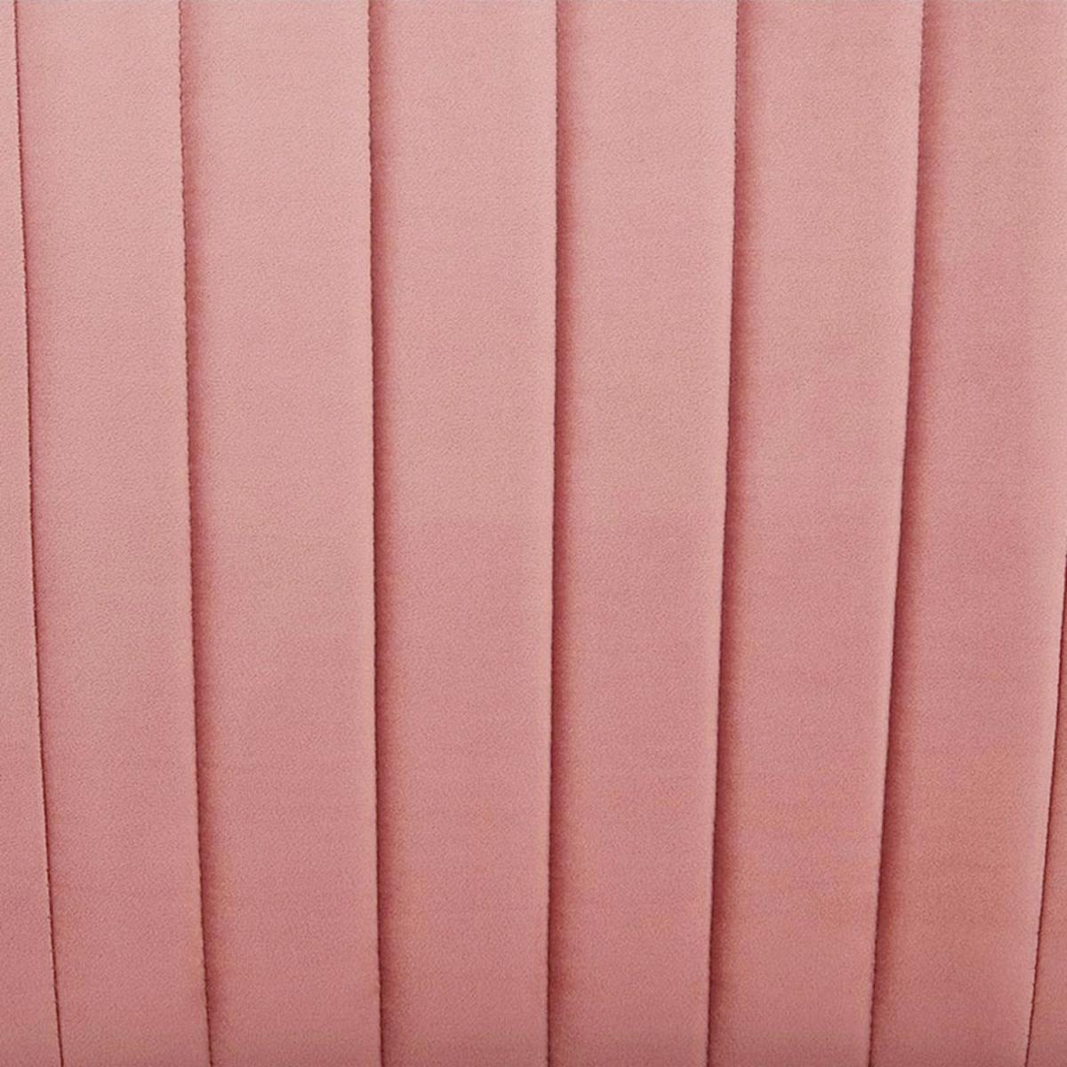 Velvet Stiched Accent Chair - Smokey Pink – image 6