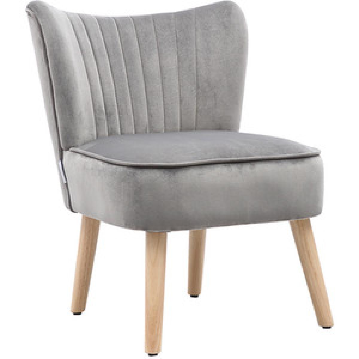 Velvet Stiched Accent Chair - Smokey Pink – image 10