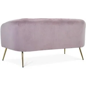 Modern Velvet Double Accent Chair - Royal Blue – image 4