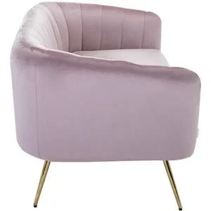 Modern Velvet Double Accent Chair - Royal Blue – image 6