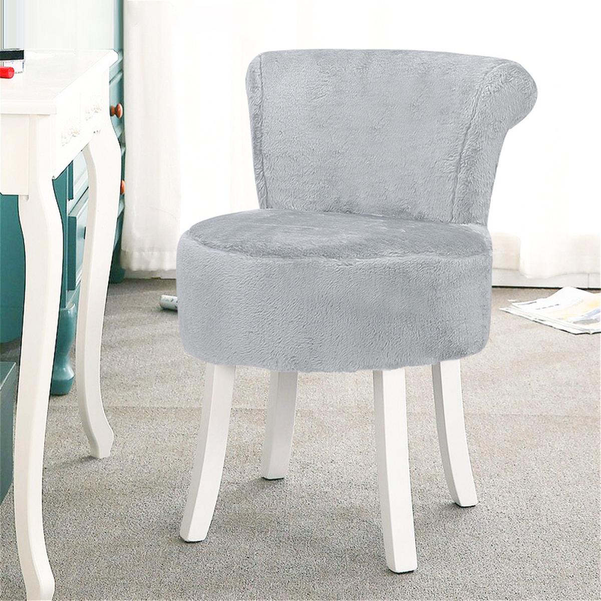 Plush Chair - Grey – image 2