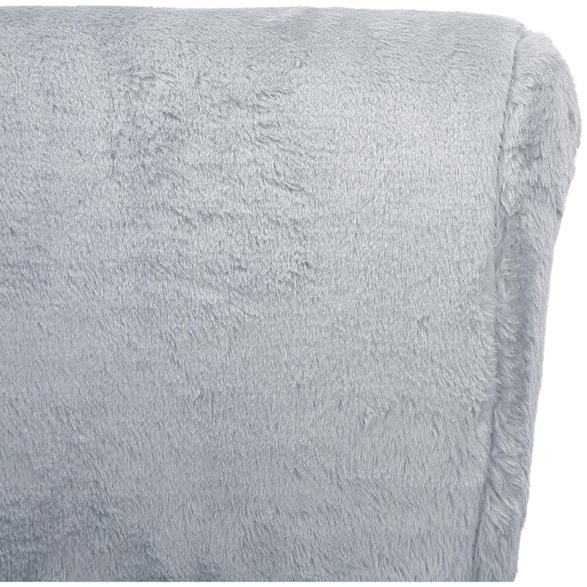 Plush Chair - Grey – image 3