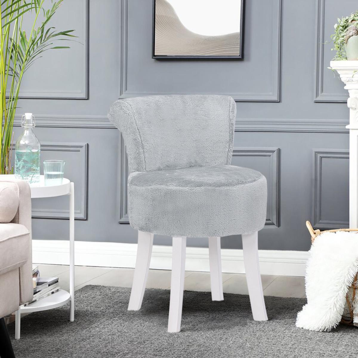 Plush Chair - Grey – image 8