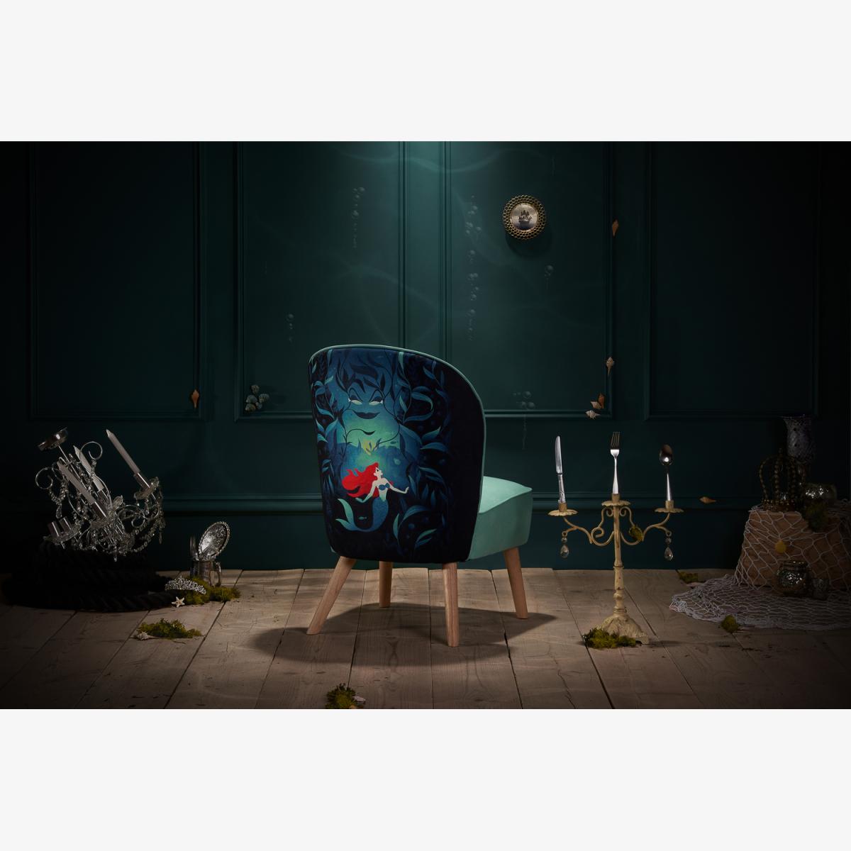 Disney Little Mermaid Accent Chair - Green – image 1