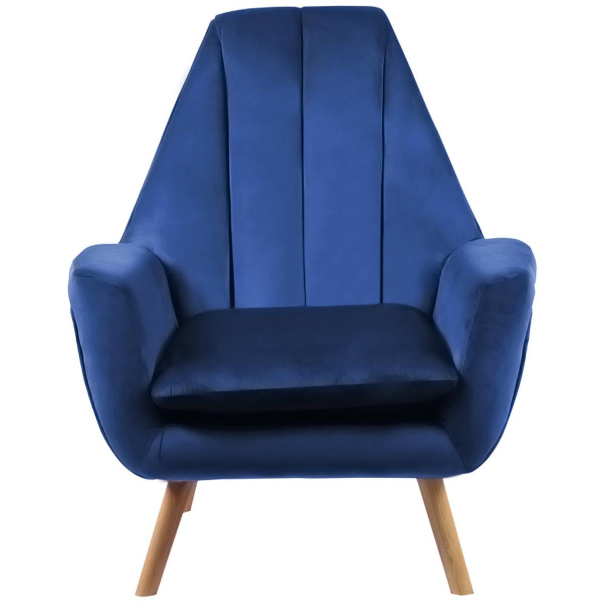 Velvet Lounge Accent Chair - Grey-Pink – image 15