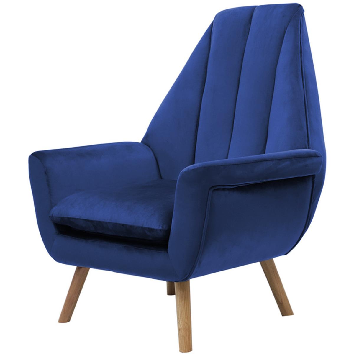 Velvet Lounge Accent Chair - Grey-Pink – image 8