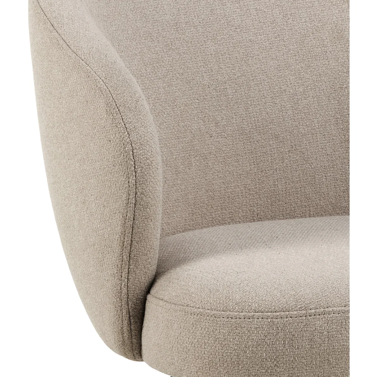 Darlene Dining Chair Armrest Swivel Function - Beige – image 26