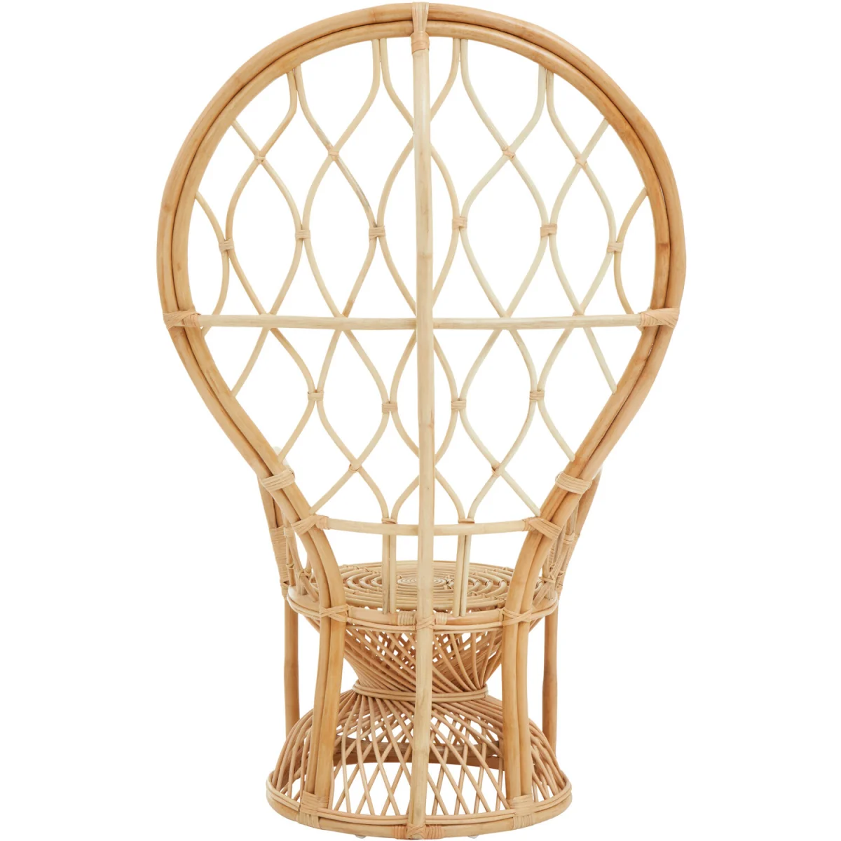 Java Natural Rattan Curved Chair - Natural – image 3