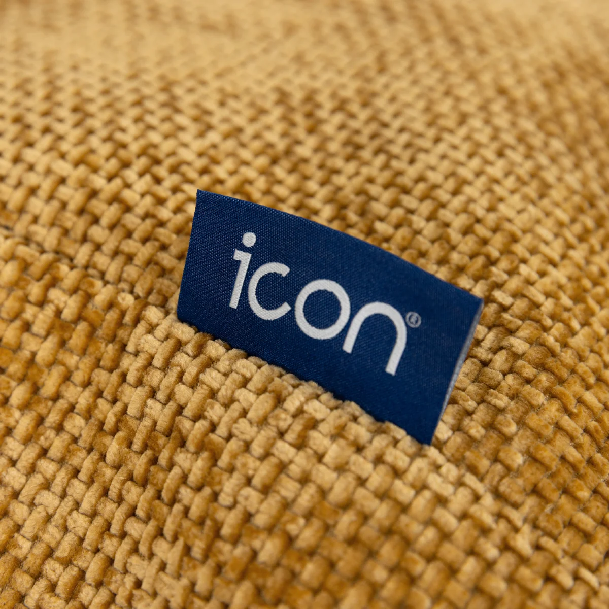 icon Orb Accent Chair Woven Chenille, Gold - Gold – image 9
