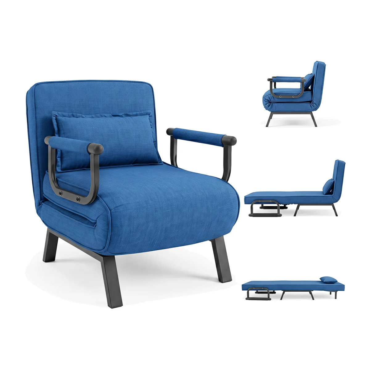 3 in 1 Convertible Sleeper Chair – image 1
