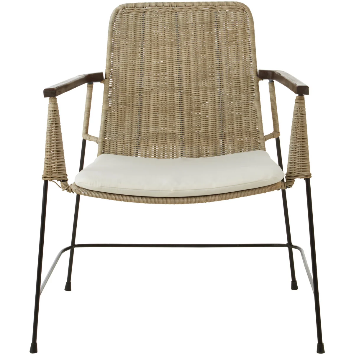 Java Traditional Design Natural Rattan Chair - Natural – image 2