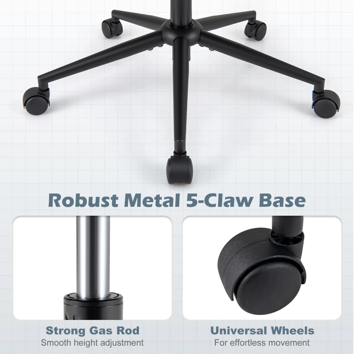 Mesh Computer Chair with 2D Headrest – image 10