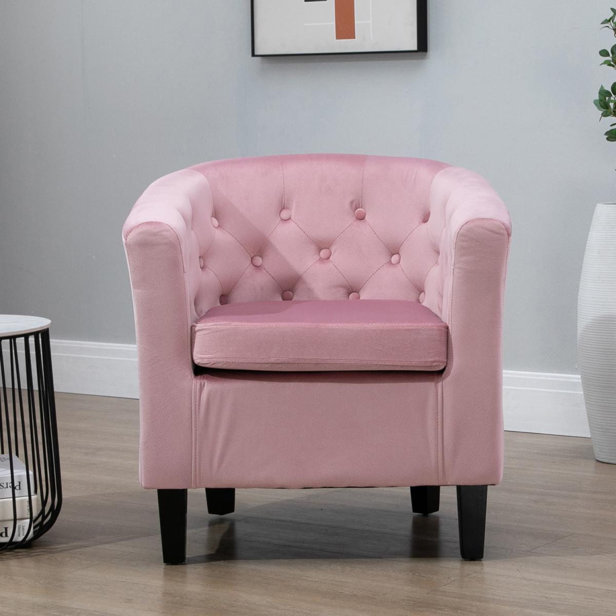 Clio Accent Chair - Pink – image 2