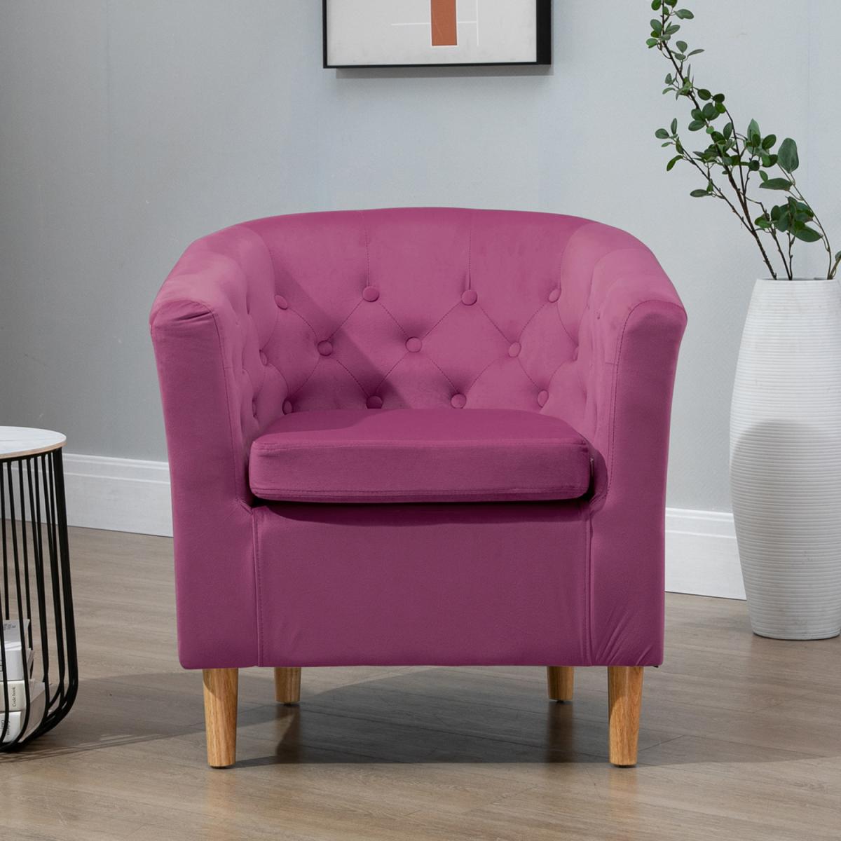Clio Accent Chair - Pink – image 13