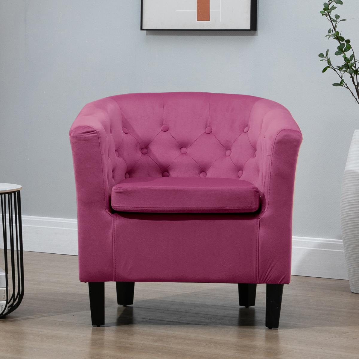 Clio Accent Chair - Pink – image 24