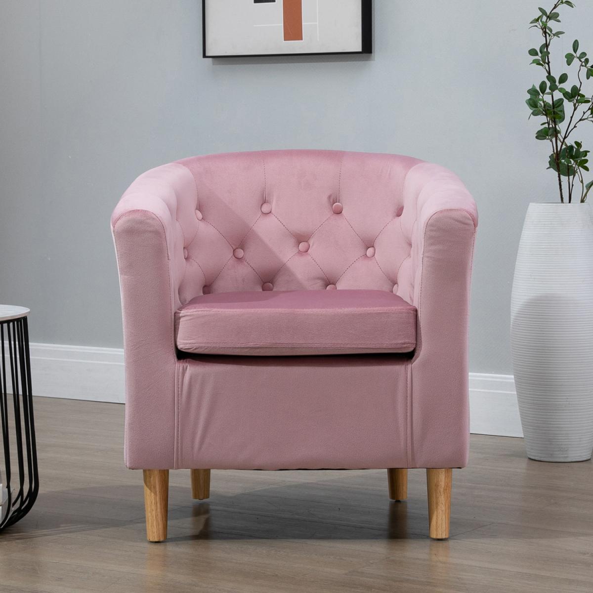 Clio Accent Chair - Pink – image 7