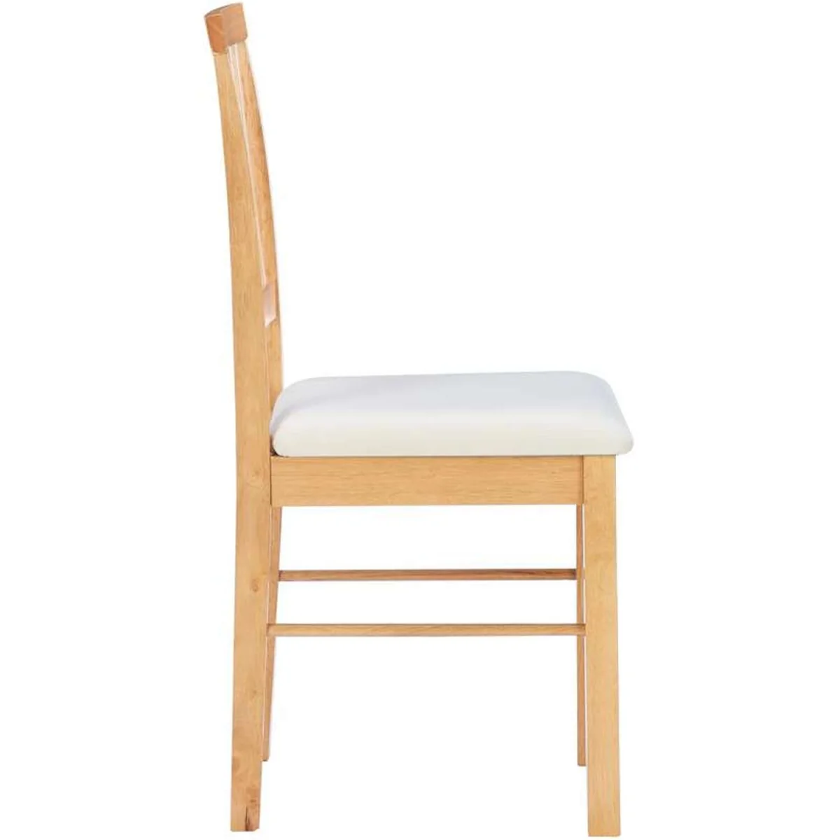 Pair of Solid Wood chairs in Oak finish - Oak – image 7