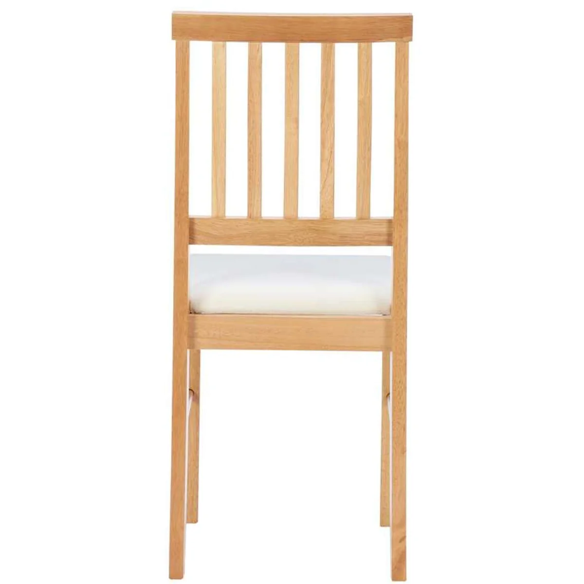 Pair of Solid Wood chairs in Oak finish - Oak – image 8