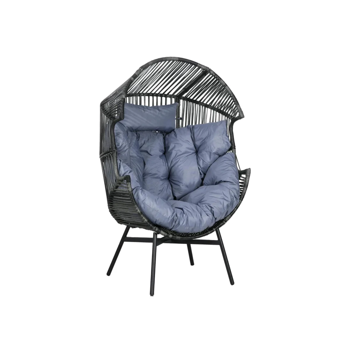 Tiki Egg Chair - Grey