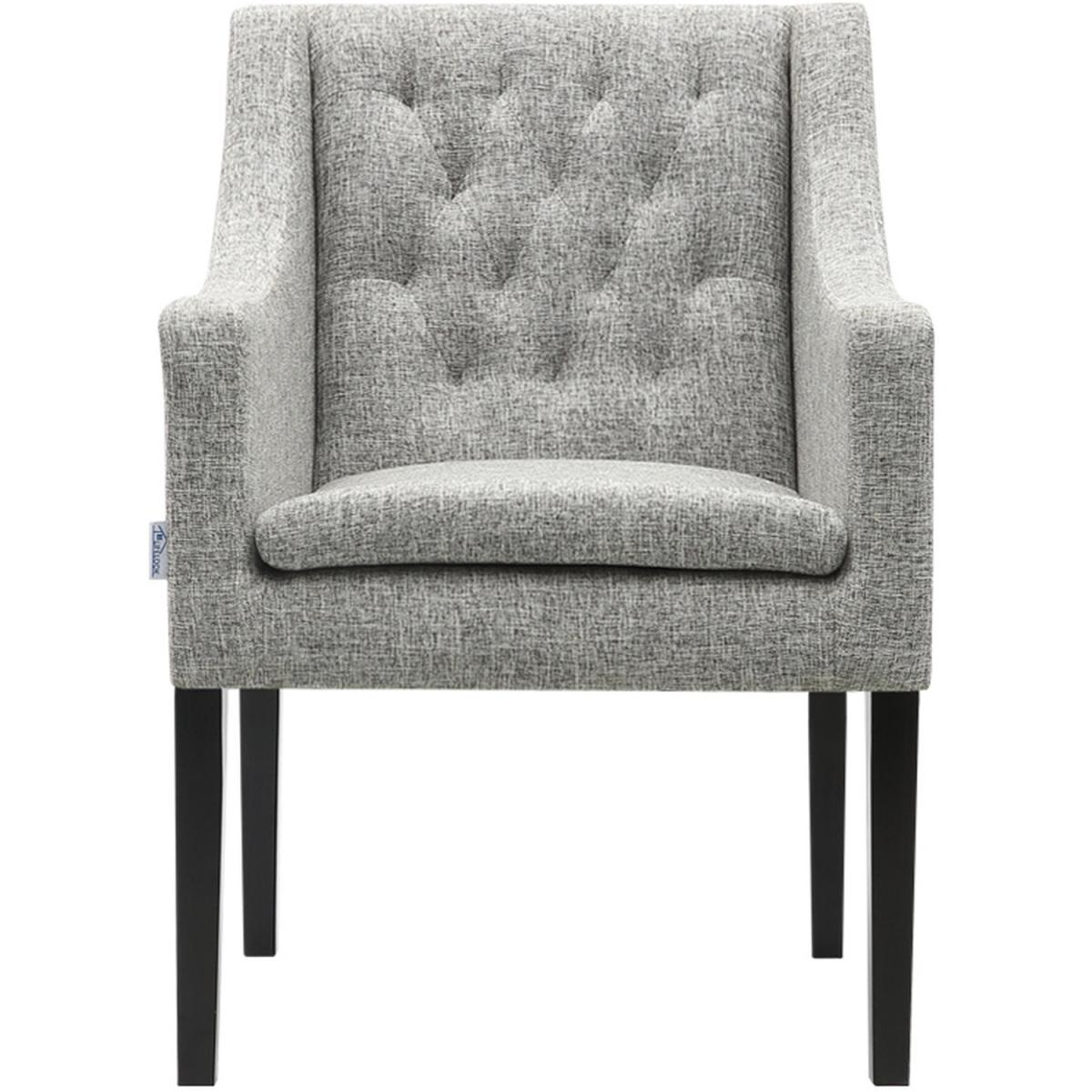 Square Design Accent Chair - grey – image 4