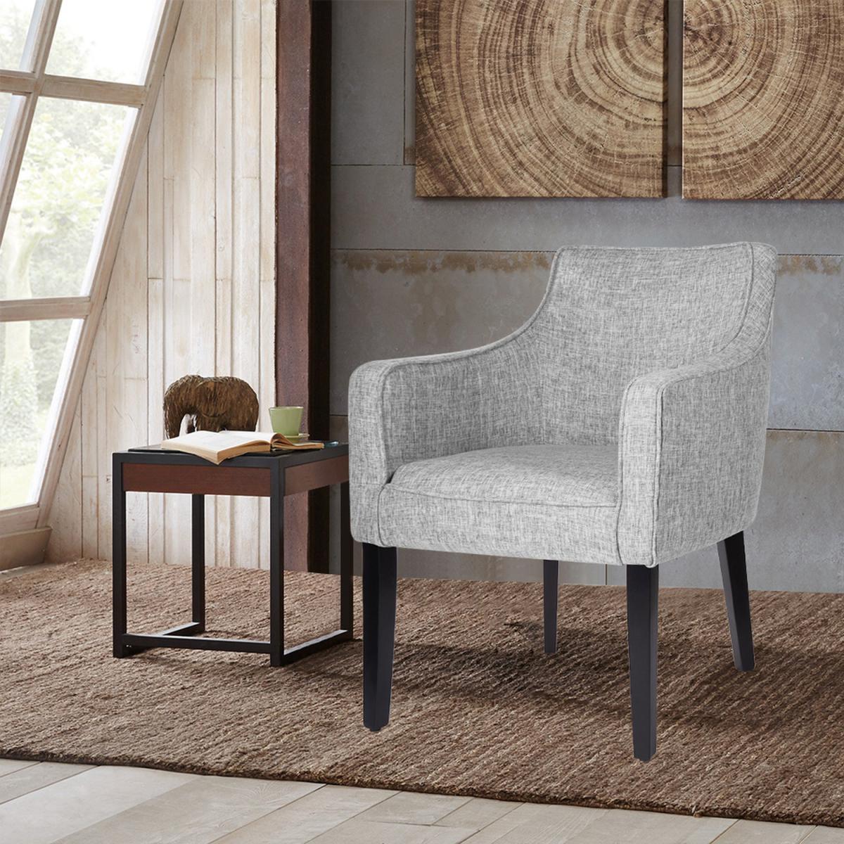 Minimalist Wingback Chair - Pink – image 13