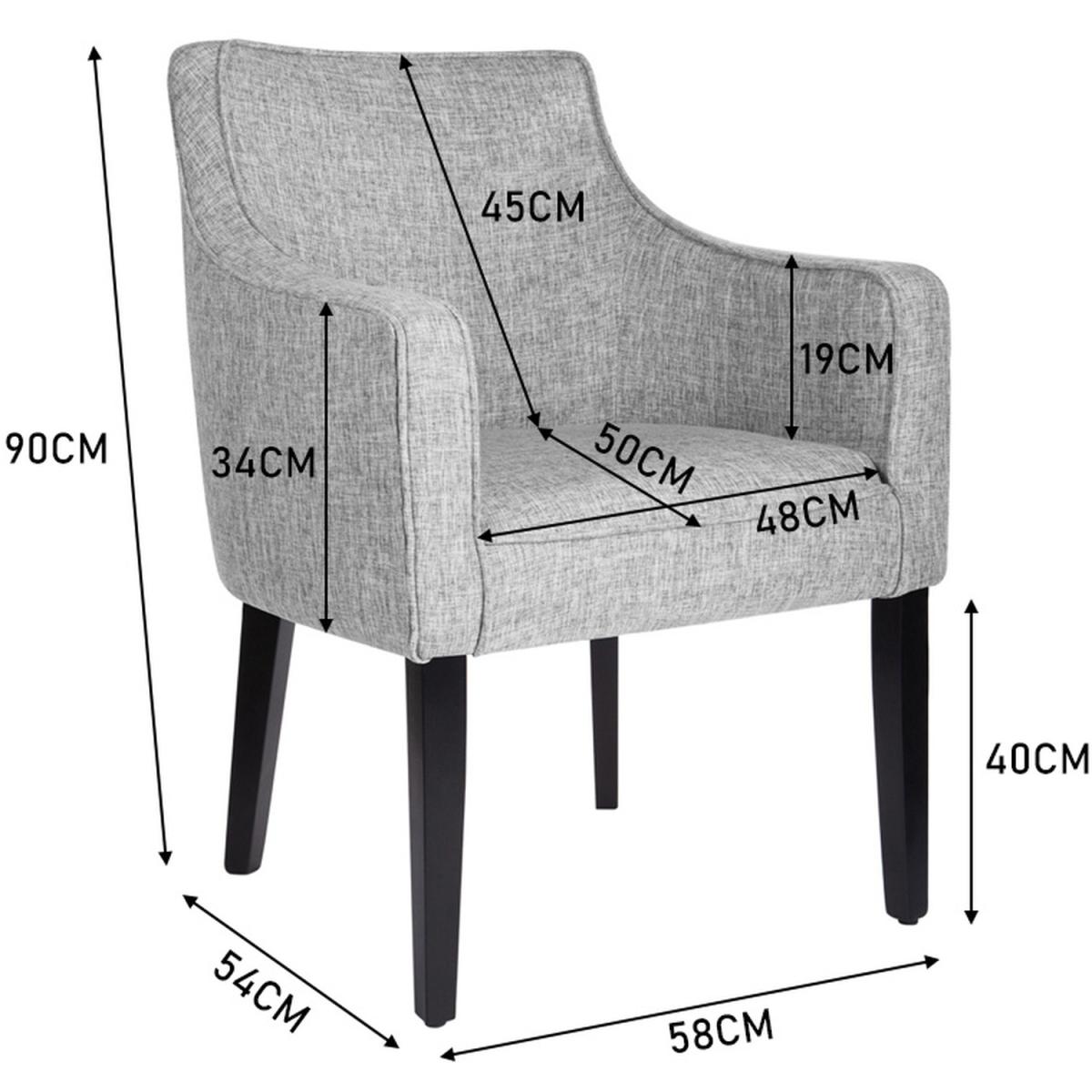 Minimalist Wingback Chair - Pink – image 15