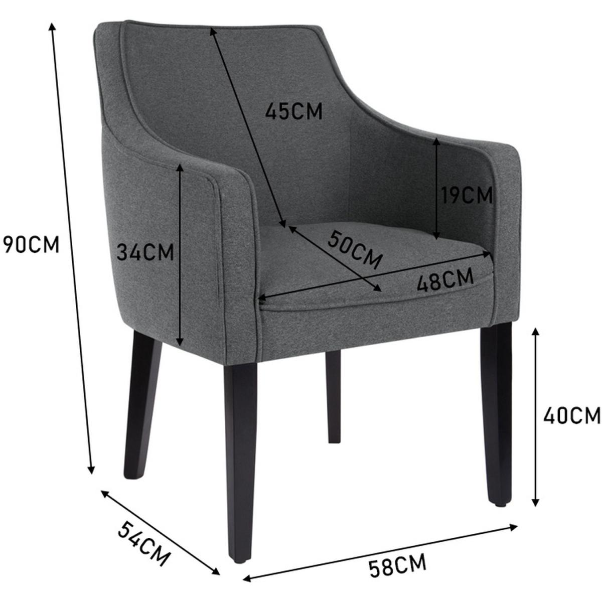Minimalist Wingback Chair - Pink – image 19