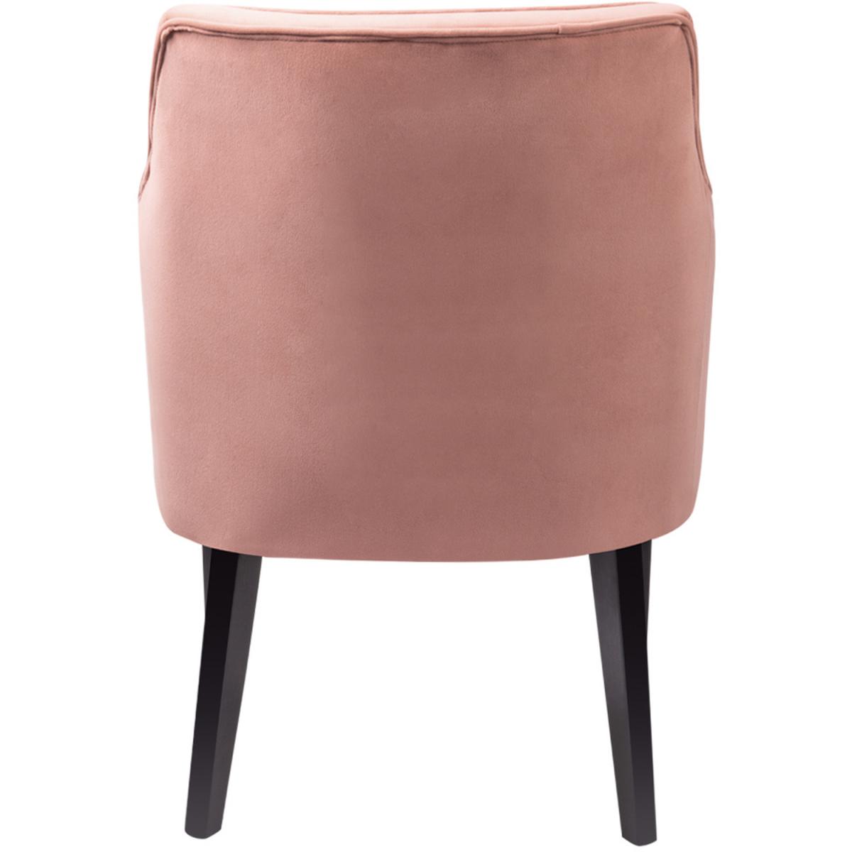 Minimalist Wingback Chair - Pink – image 3