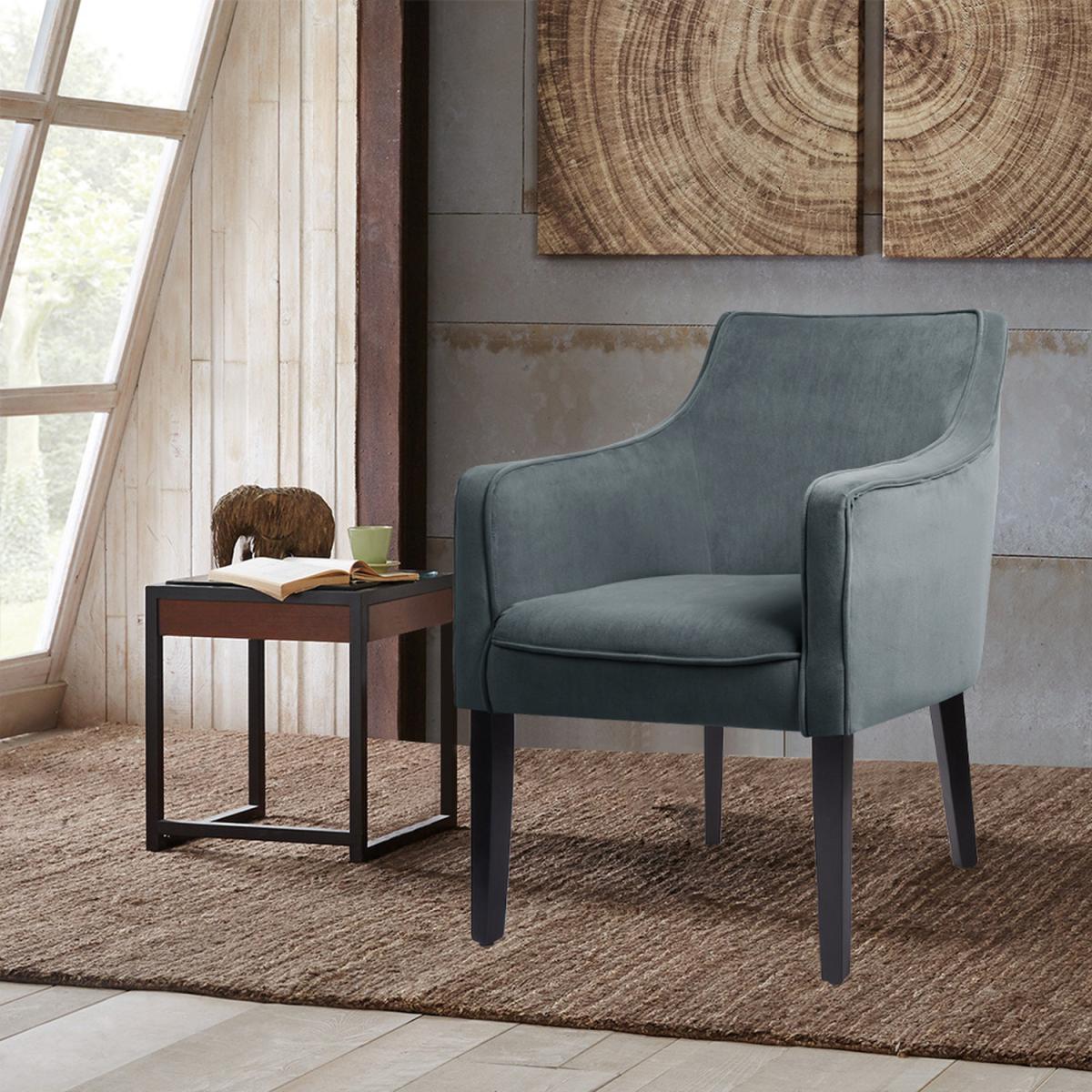 Minimalist Wingback Chair - Pink – image 22
