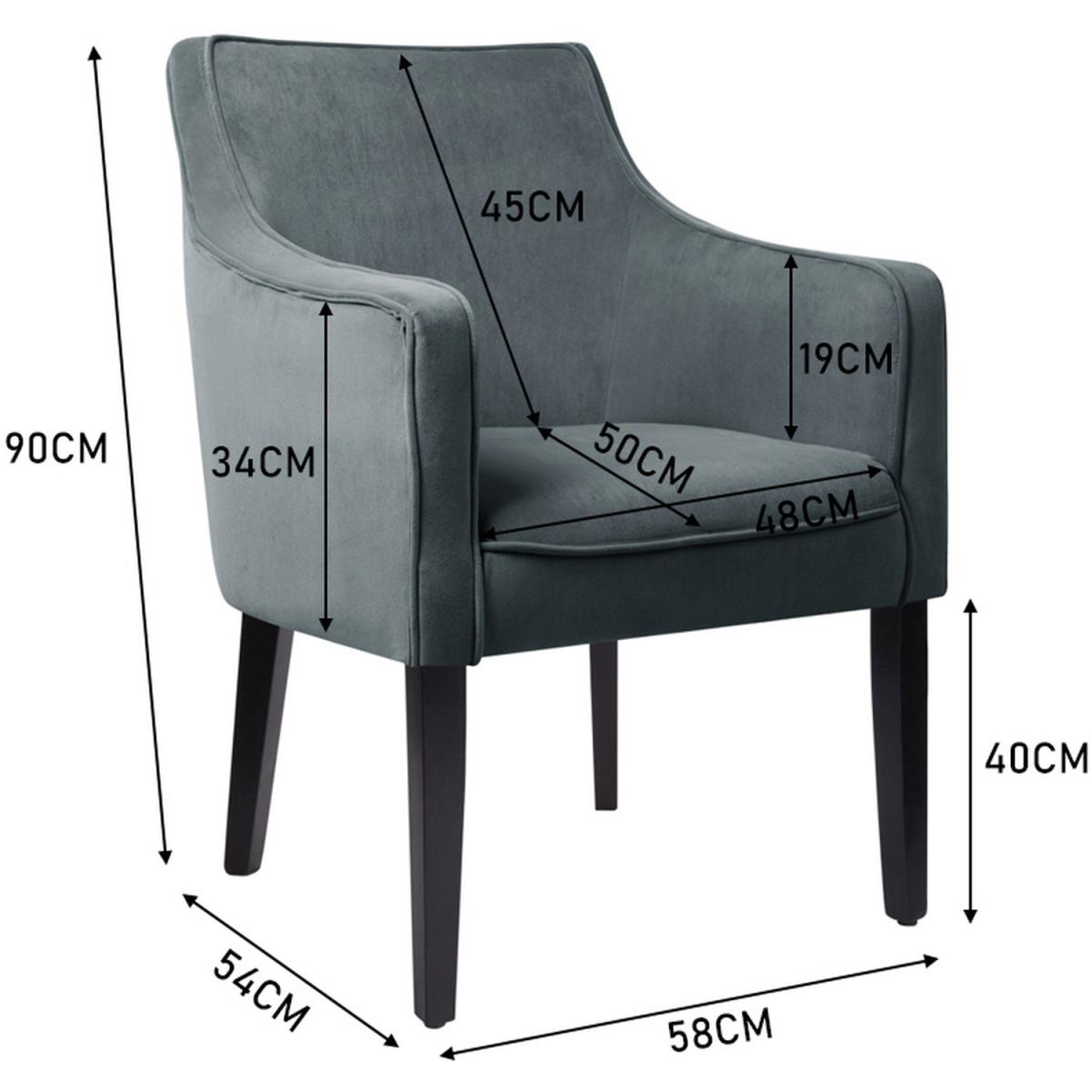 Minimalist Wingback Chair - Pink – image 23