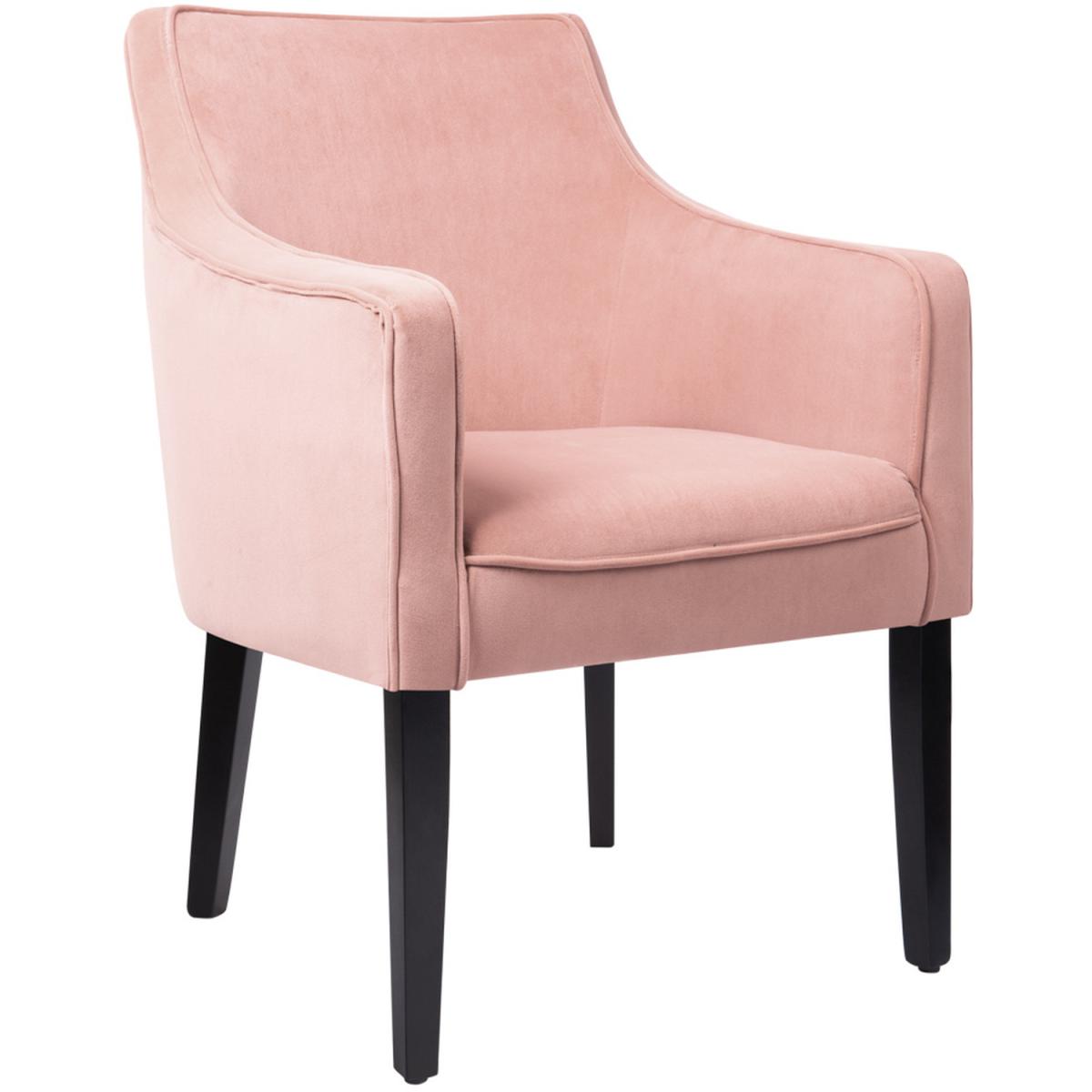 Minimalist Wingback Chair - Pink – image 9