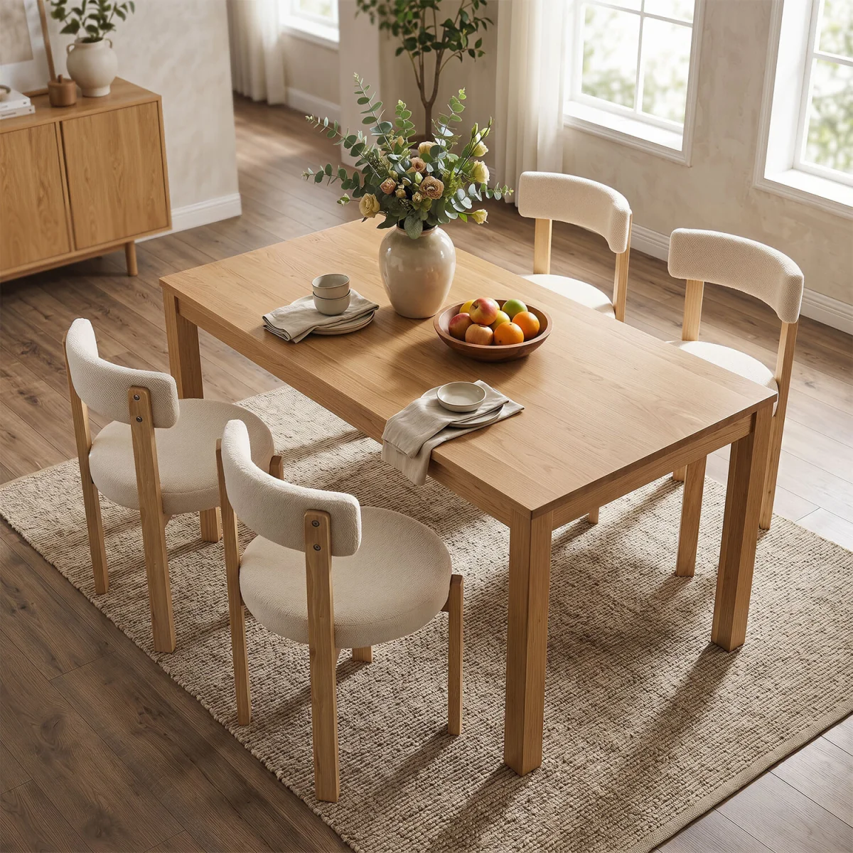 Set of 2 Armless Side Chairs – image 4