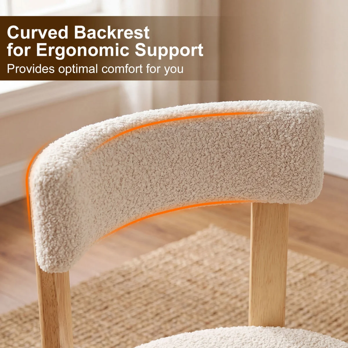 Set of 2 Armless Side Chairs – image 7