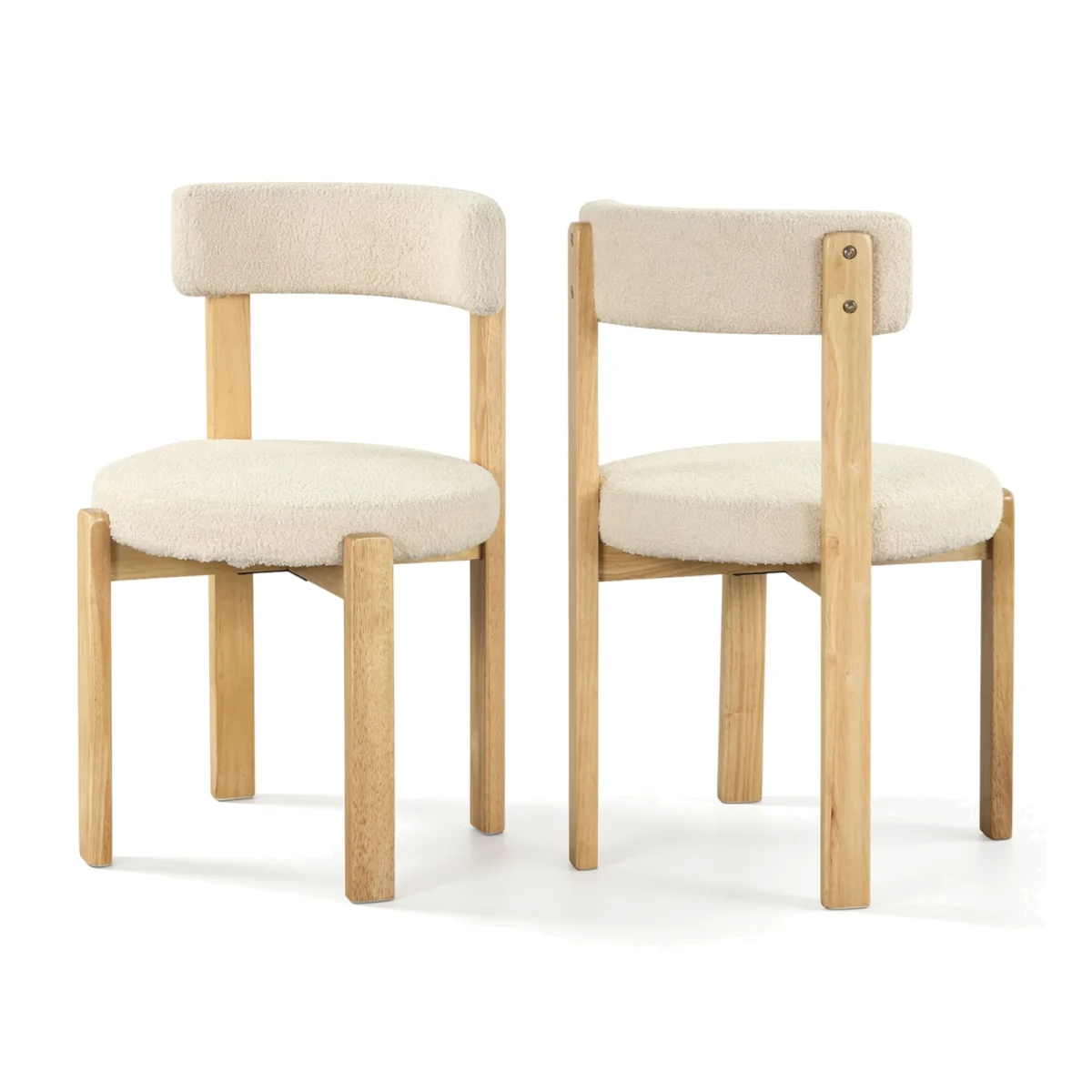 Set of 2 Armless Side Chairs – image 1
